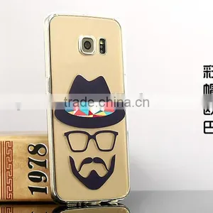 Exquisite Transparent Coloured Drawing Silicone Soft Case for Samsung thumbnail-2