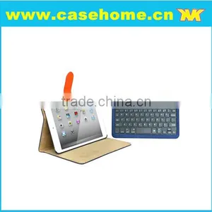 11.6 Inch Tablet pc Leather Keyboard Case, Wireless Bluetooth Leather Case thumbnail-1
