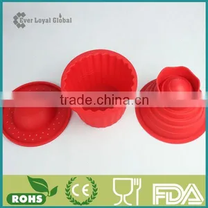 Big Jumbo Cupcakes 3PCS Mould Set Made of Flexible Non-Stick Silicone Giant Cake Mould thumbnail-5