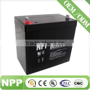12v55ah General Lead Acid Battery for Security System thumbnail-3