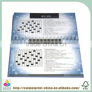 Spiral Binding Bingo Paper Book Bingo Game Cards Printing thumbnail-2