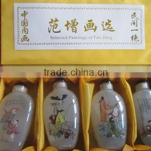 Chinese Traditional Snuff Box C/w Selected Painting of Fanzeng thumbnail-1