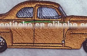 Twill,felt,thread Background Material Fashional Car Custom Iron on Embroidered Hockey Patches thumbnail-4