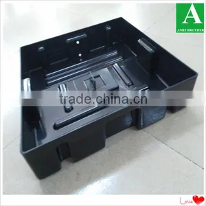 ABS Material Plastic Thick Black Vacuum Forming Back Shell thumbnail-1
