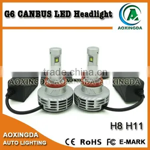 6 Gen Fanless All in One CANBUS LED Headlight H8 H11 thumbnail-1