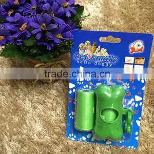 Custom Printed Durable Dog Waste Bag Dispenser and 2 Roll Refills thumbnail-2