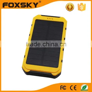 2015 Innovative Solar Power Bank 8000mah, Waterproof Solar Power Bank Charger thumbnail-6