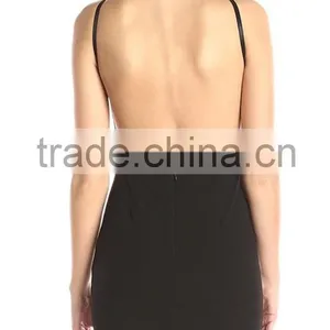 Ladies Bodycon Mini Dress Formal Women Backless Evening Dresses Plus Size Dress thumbnail-3
