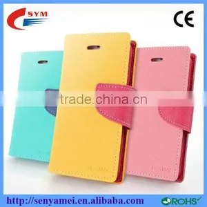 Mix Color Luxury Flip Wallet Leather Case For Samsung Note 5 Cell Phone thumbnail-1