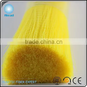 Shiny Yellow Crimped PP Synthetic Bristle for Clothes Washing Brush or Shoe Brush thumbnail-1