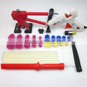 Dent Lifter - Glue Puller - PDR Tools - Paintless Dent Repair Hail Removal Can Repair Big Dent Glue Gun Pdr Set thumbnail-1