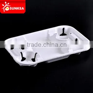 Hot Selling Take-away Paper Cup Carrier for Coffee Cup thumbnail-4