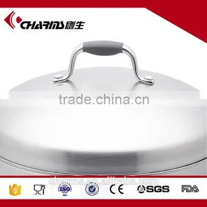 Sandwich Bottom Stainless Steel Cookware Steam Cooking Pot thumbnail-3