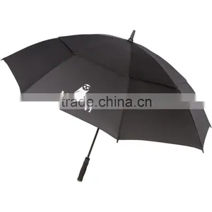 Windproof Solid Shaft Big Golf Umbrellas thumbnail-3