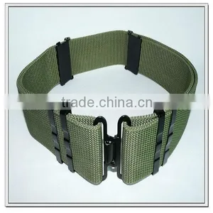 57mm Wide Green Polypropylene Plastic Buckle Military Belt ,military Duty Belt thumbnail-1