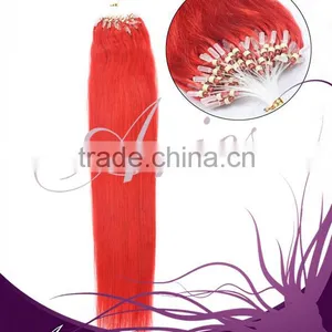 100% Indian Remy Human Hair Micro Ring Loop Hair thumbnail-5