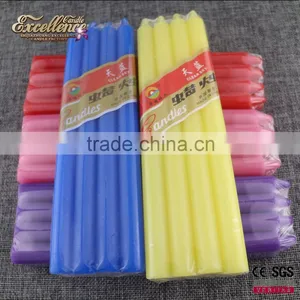 2016 Hot Sale Competitive Stick Colorful Candle Bougies in Bulk thumbnail-6