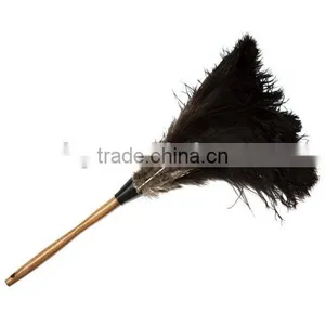 Ostrich Feather Dusters With Wooden Handle thumbnail-4