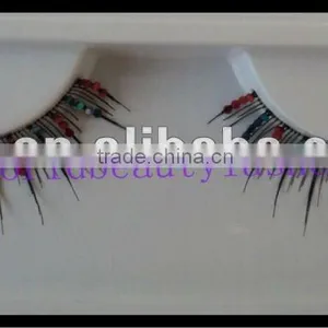 HOT Sexy Colorful Paillette Lashes in Pair thumbnail-1