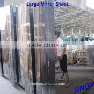 HOT! High Reflective Large Mirror Glass Sheet thumbnail-4