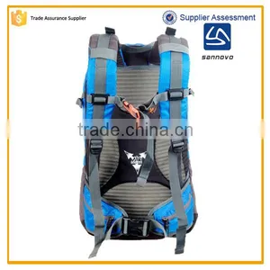 China Sannovo Hot Selling New Product Blue Fashion Outdoor Trekking Backbag for Men thumbnail-3