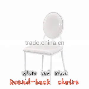 Small Apartment Minimalist Dining Table Round Tempered Glass Dining Table thumbnail-3