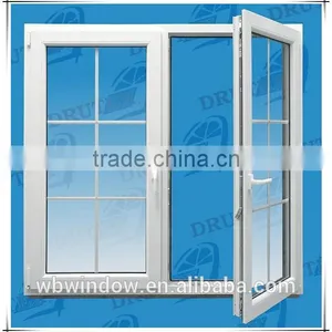 Double Opening Casement Window With Grille thumbnail-4