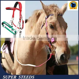 Waterproof and Flexible PVC Bitless Horse Bridle With Rein thumbnail-1