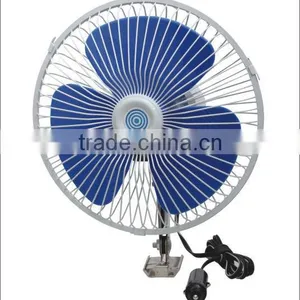 Metal and Plastic Oscillating Car Fan thumbnail-1