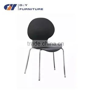 Hot Sell Design Plastic Leisure and Comfortable Chair /chromed Legs thumbnail-2