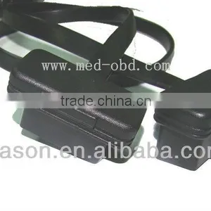 Cable, OBD2 Flat Cable Male to Female , 5ft thumbnail-1