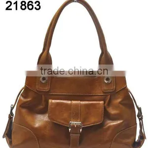TOP FASHION! 2012 the Hot Design Name Brand Lady Genuine Leather Handbags thumbnail-1