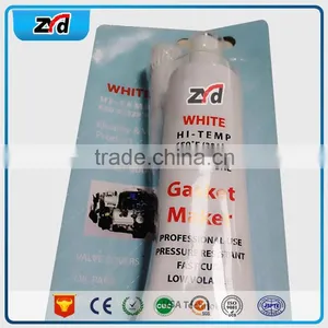 White Silicone Sealant/Acid RTV Silicone Sealant/RTV Gasket Maker thumbnail-3