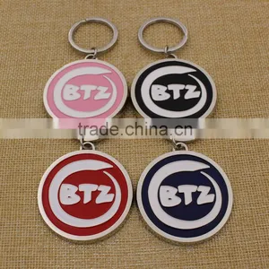 High Quantity Custom Metal Enamel Keychain for Sale thumbnail-6