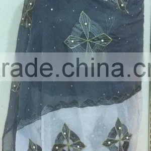CSF0238-5 New Design Muslim Scarf, Embroideried Scarves,shawls,wrap,pashmina Multifunctional Nice Scarf thumbnail-1