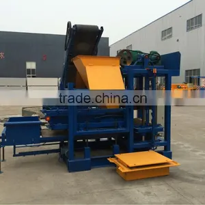 Hollow Block Machine Production of Paving Slabs Qt4-25,brick Making Machine thumbnail-3