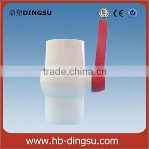 Factory Customized Compact Threaded Plastiv Pvc Ball Valve thumbnail-3