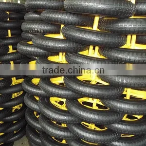 China Wheelbarrow Wheels With Plastic Rim thumbnail-6
