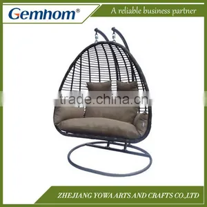 Top Quality Double Seats Patio Swings thumbnail-1