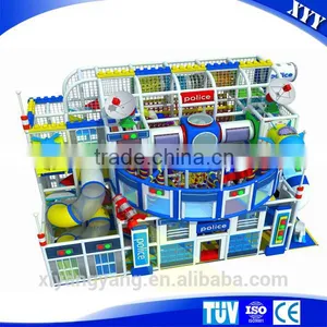 2015 New Design Police Station Used Commercial Kids Indoor Playground thumbnail-2
