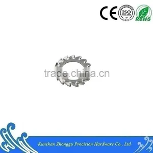 DIN6798 Stainless Steel External Teeth Serrated Lock Washers thumbnail-1