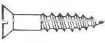 DIN97 Slotted Countersunk Head Wood Screws thumbnail-1
