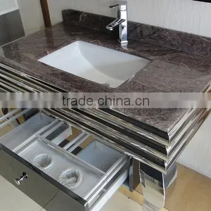 China Wholesale 304 Stainless Steel Vanity Furniture Bathroom Cabinet Y-8009 thumbnail-3