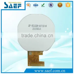 1.22" Inch 240x204 Dots Round TFT IPS LCD Panel SPI Interface 13pins thumbnail-3