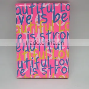 Custom Shinning Love Heart Printing Leather Journal thumbnail-2