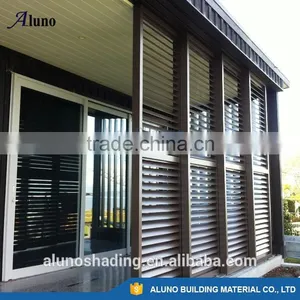 Quality Aluminium Sliding Louvres/Aluminium Sliding Louvre Screens for Facade thumbnail-2