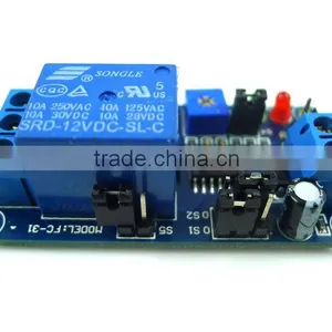 12V Normally Closed Type Trigger Relay Delay Circuit Module thumbnail-1