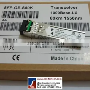 ZTE SFP-GE-S80K 1.25G 80KM 1550nm Optical Transceiver thumbnail-1