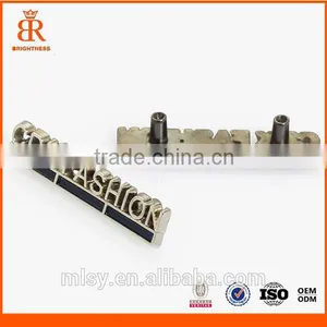 2015 New Arrival Fashion Custom Brand Logo Metal Tag Quality Choice thumbnail-1