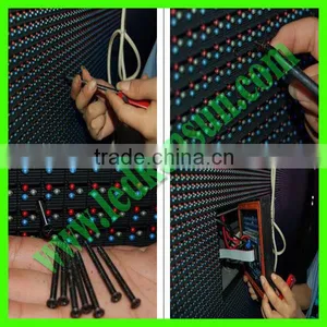 Full Color Video High Brightness P12 Outdoor Red Led Module thumbnail-1